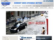Baytown Hyundai Website