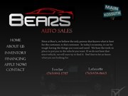 Bear’s Auto Sales Website