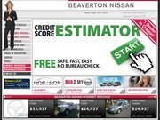 Beaverton Nissan Website