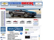 Beck Chevrolet Website