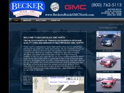 Becker Buick GMC Northside Website