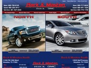 Beck & Masten Pontiac GMC Website