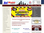 Bell Mitsubishi Website