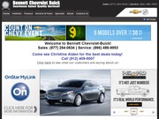 Bennett Chevrolet Buick Website