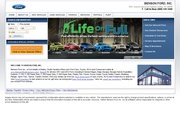 Benson Ford Website