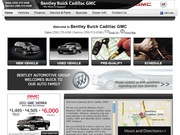 Bentley Cadillac Website