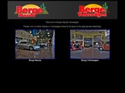 Berge Mazda Volkswagon Website
