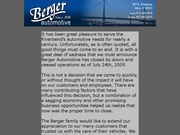 Berger Wally Buick Orporated Website