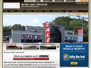 Metro Chrysler Jeep Website