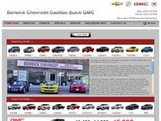 Berwick Chevrolet Cadillac Buick Pontiac GMC Website