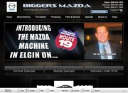 Biggers Mazda Website