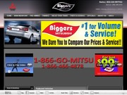 Biggers Mitsubishi Website