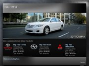 Big Two Toyota Scion Mitsubshi Website