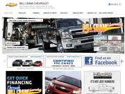 Bill Cram Chevrolet Website
