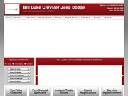 Bill Luke Chrysler Jeep Dodge Website