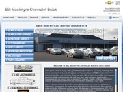 Macintyre Chevrolet Website
