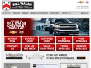 Walsh Chevrolet Website