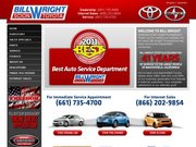 Bill Wright Toyota Website