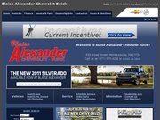 Alexander Blaise Chevrolet Website