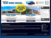 Blue Ridge Mazda Website