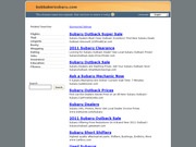 Bob Baker Subaru Website