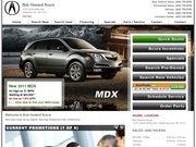 Bob Howard Acura Website