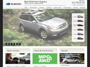 Bob Rohrman Lincoln Subaru Website