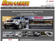 Bonander Buick GMC Website
