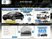 Boston Volkswagen Website