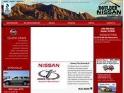 Boulder Nissan Website