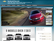 Boulevard Chevrolet Website