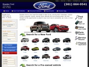 Bowden Ford Lincoln Website