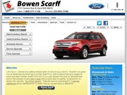 Bowen-Scarff Ford Volvo Website