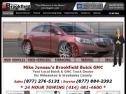 Brookfield Pontiac GMC Website