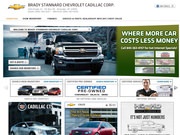 Brady Stannard Chevrolet Cadillac Website