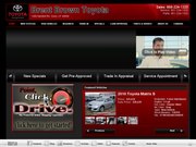 Brent Brown Toyota/Scion Website