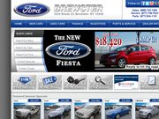 Brewster Ford Website