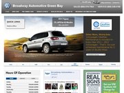 Broadway Volkswagen Website