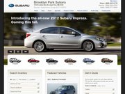 Brooklyn Park Subaru Website