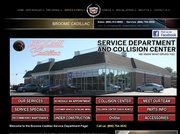 Broome Cadillac Website
