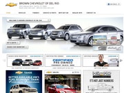 Brown Chevrolet of Del Rio Website