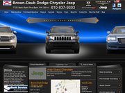 Brown Daub Dodge Website