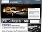 Brown Motors Chrysler & Dodge Website