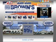 Brown’s Ford Website