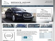 Brown’s Jaguar Website