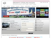 Nissan Brown’s Sterling Nissan Website