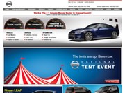 Buena Park Nissan Website