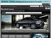 Burdick Lexus Website