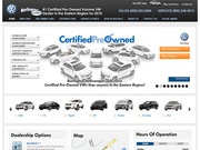Burlington Volkswagen Website