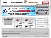 Burns Chevrolet Chrysler Dodge Jeep Website